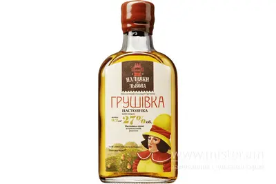 Наливка "Грушева" 0,2 л Наливки зі Львова undefined фото