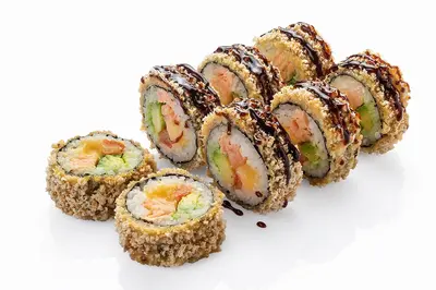 Baked Roll with Salmon Tomo Food undefined photo