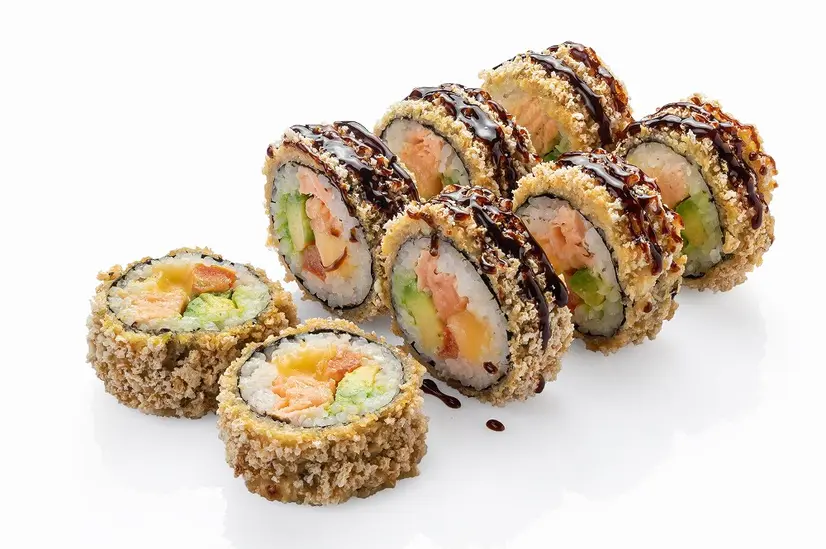 Baked Roll with Salmon - "Tomo Food" in Pissouri photo