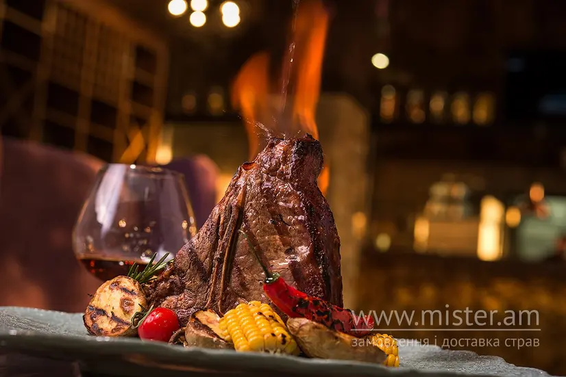 Стейк "Ті Боун" вологої ферментації (Америка) - "Wine&Meat" в Хмельницькому фото 