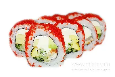 Рол "Каліфорнія тобіко унагі" Nаminaj Sushi undefined фото