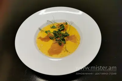 Крем-суп з гарбуза з пармською шинкою та кунжутом VIN&GRET undefined фото