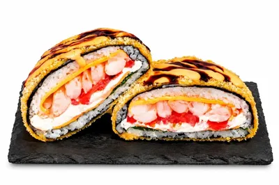 სუში-ბურგერი კრევეტით Sushi Man undefined ფოტო