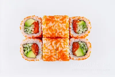 Рол "Каліфорнія" з лососем Rock it pizza&sushi undefined фото