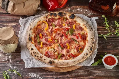 Мисливська піца на заквасці TREBA Pizza & Sushi undefined фото
