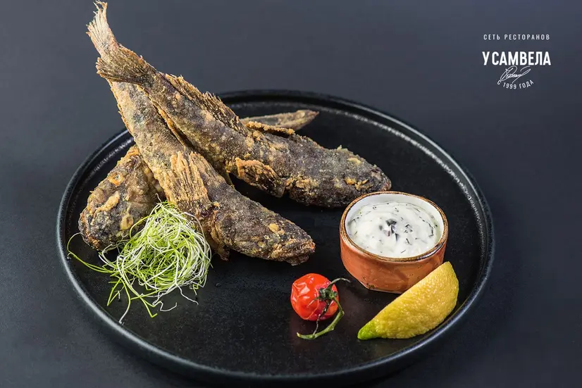 Odessa fried gobies (local Black Sea fish) - "Готуємо з ❤️, з 1999" in Odesa photo