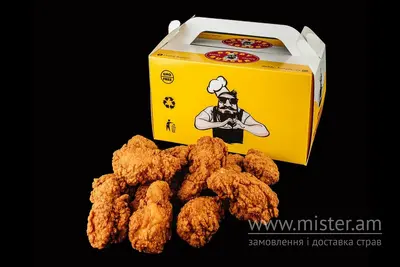 Бокс крильця фрай Daddy Burger undefined фото