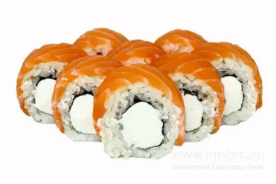 Рол "Філадельфія лайт" з лососем Pizza & Sushi undefined фото