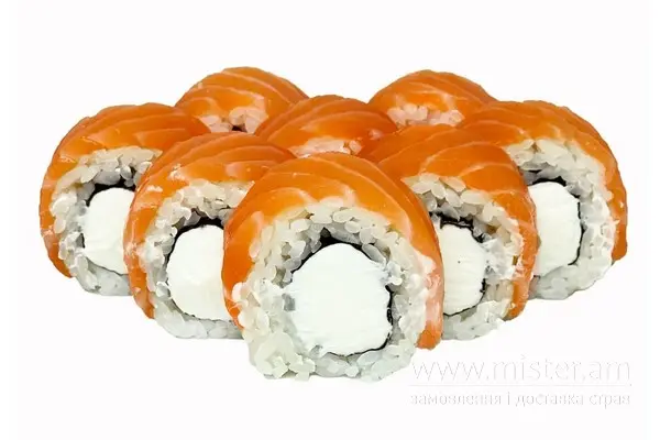 Рол "Філадельфія лайт" з лососем - "Pizza & Sushi" в Умані фото 