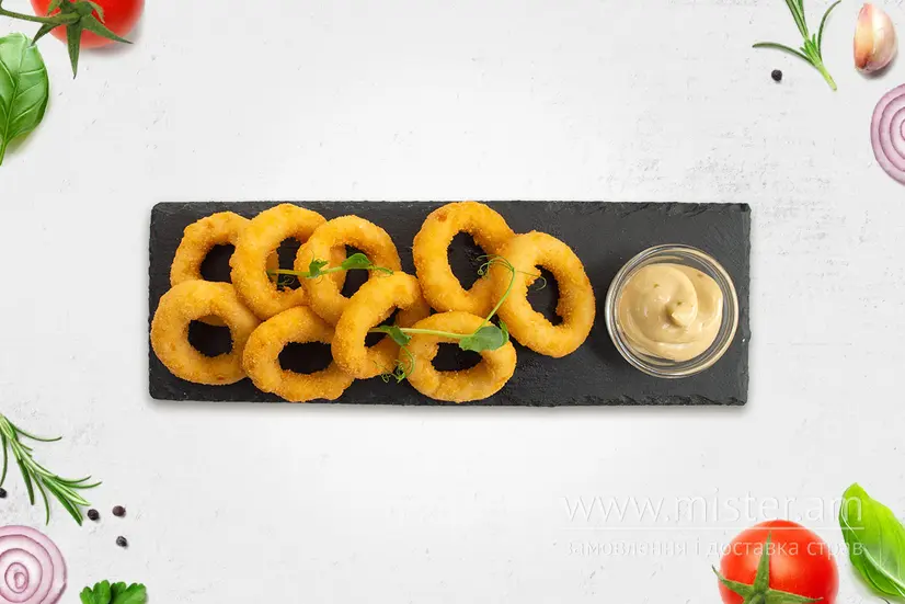Цибулеві кільця з соусом "Цезар" - "Хочу Sushi-Pizza & Grill" в Сумах фото 