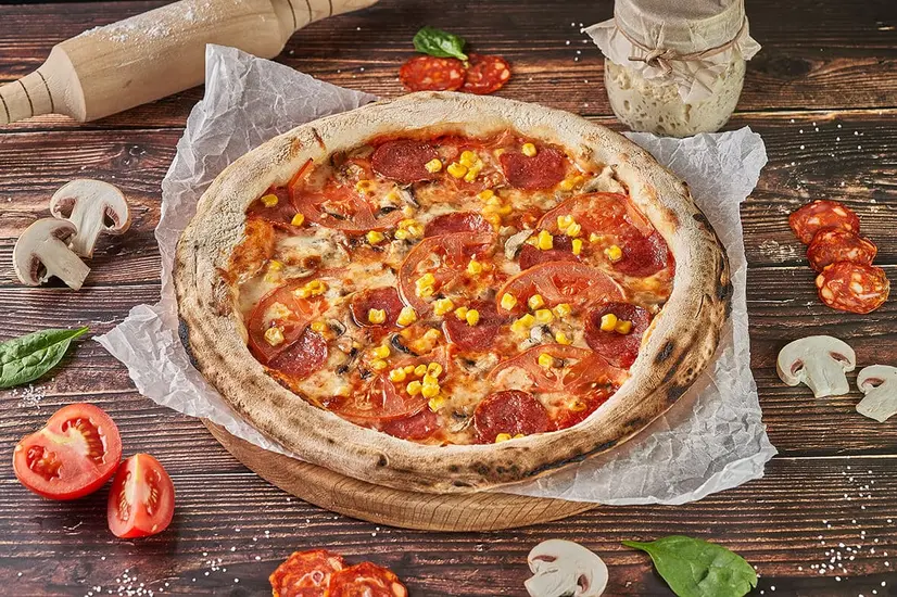 Фірмова піца на заквасці - "TREBA Pizza & Sushi" в Івано-Франківську фото 
