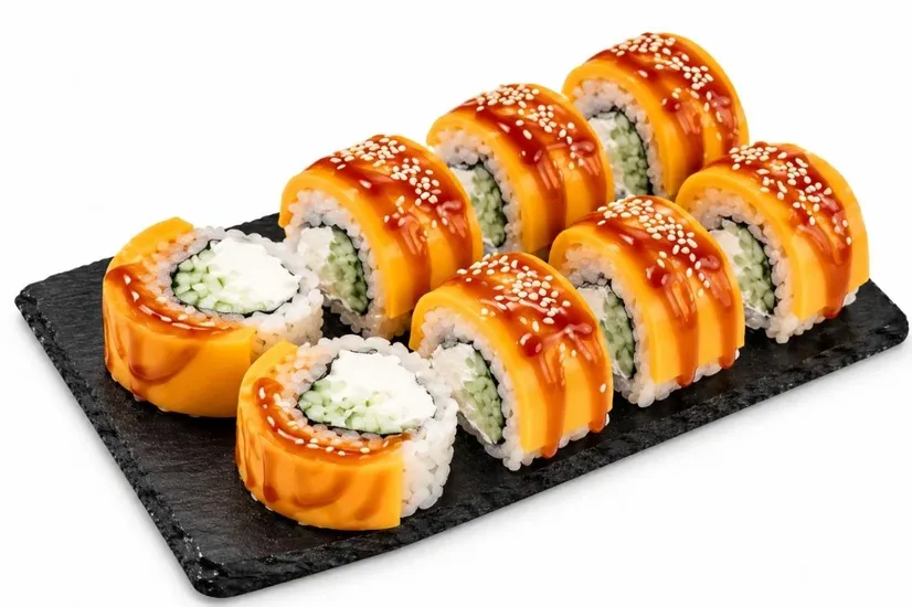 ფილადელფია ჩედერი, 8 ც., 260 გრ. - "Sushi Man " ში ბათუმში ფოტო 