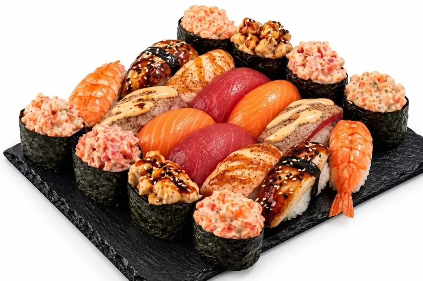 Set "Single" - "Sushi Man " ში ბათუმში ფოტო 