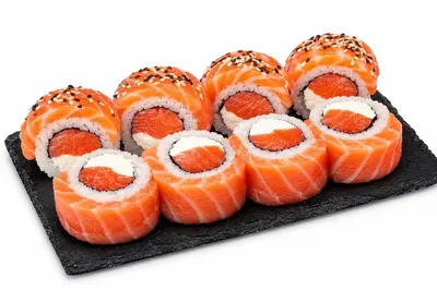 ფილადელფია ორმაგი ორაგულით Premium Sushi Man undefined ფოტო