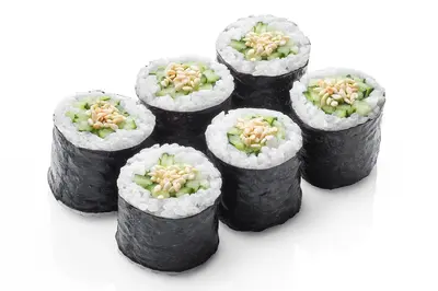 Cucumber Maki Tomo Food undefined photo
