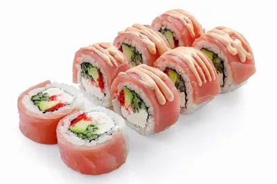 Deluxe Philadelphia with Tuna Tomo Food undefined photo