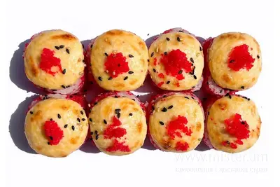 Запечений рол з лососем Rock it pizza&sushi undefined фото