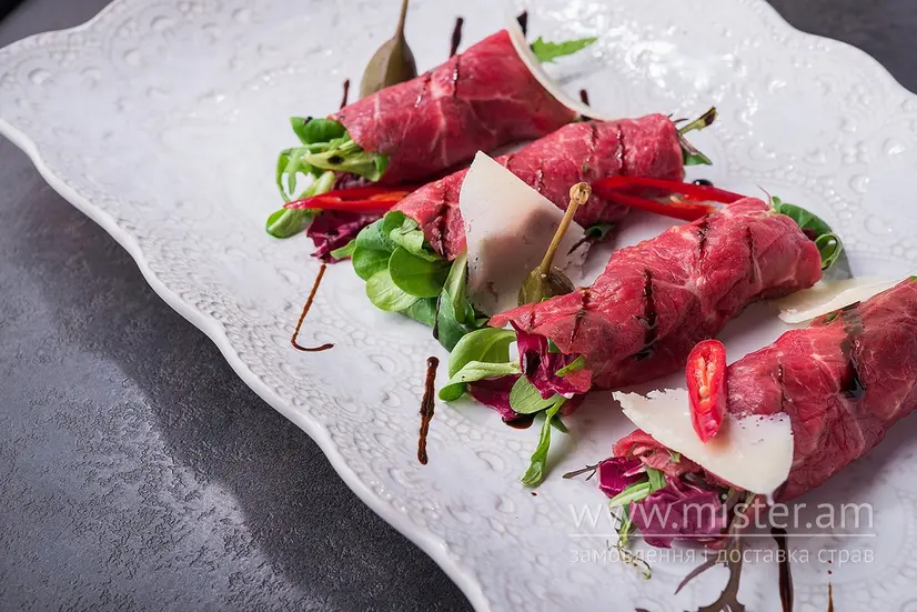 Карпаччо з яловичини - "Wine&Meat" в Хмельницькому фото