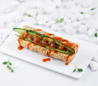 Суши хотдог със сьомга ROKO FOOD undefined снимка