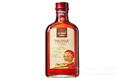Наливка "Малинова" 0,2 л Наливки зі Львова undefined фото