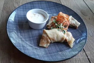 Млинці з куркою та грибами зі сметаною Бінго undefined фото
