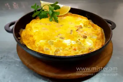 Омлет фермерський з копченостями, картоплею та Фетою Хутірець undefined фото