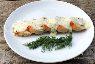 Курячі грудки зі шпинатом та вершковим сиром Здибанка undefined фото