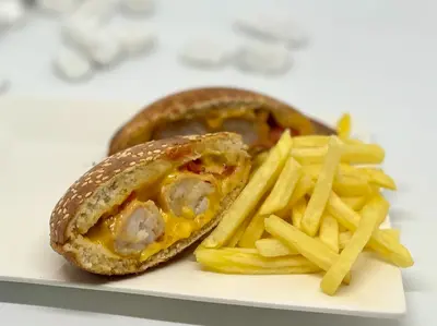 Затворен бургер със скариди  ROKO FOOD undefined снимка