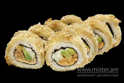 Теплий рол зі спайсі лососем Sushi-Pizza by La Spezia (вул.Харківська, 5/1) undefined фото