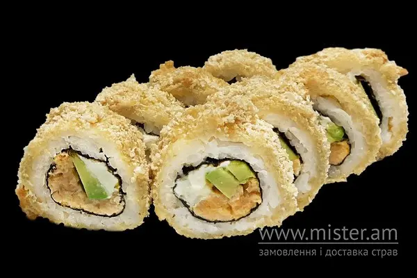 Теплий рол зі спайсі лососем - "Sushi-Pizza by La Spezia (вул.Харківська, 5/1)" в Сумах фото