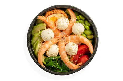 Shrimp Poke Bowl Tomo Food undefined photo