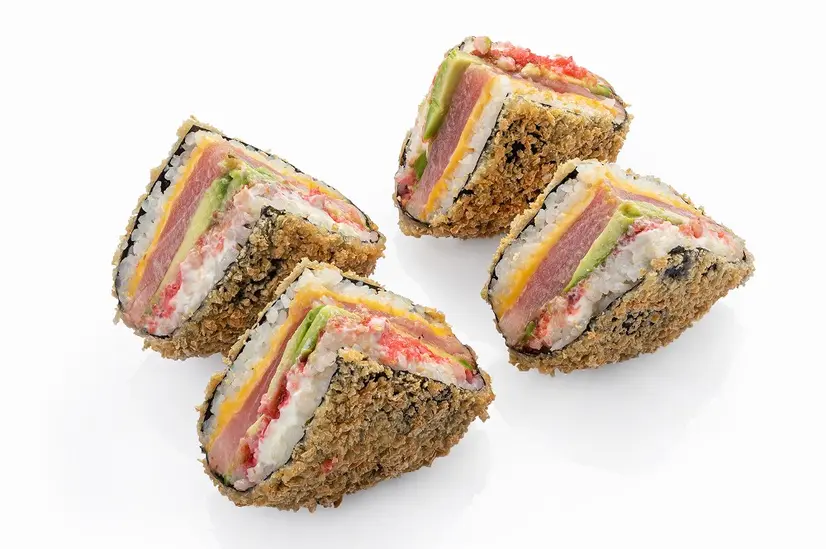 Sushi Burger with Tuna - "Tomo Food" in Pissouri photo