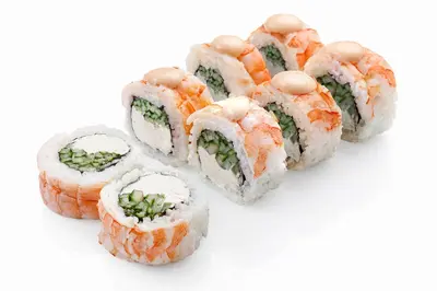 Philadelphia Shrimp with Cucumber Tomo Food undefined photo