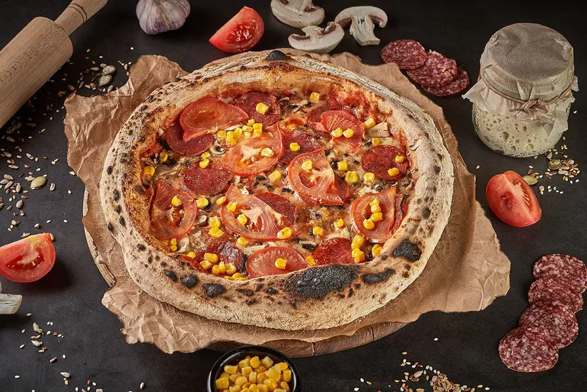 Фірмова піца житня - "TREBA Pizza & Sushi" в Івано-Франківську фото 