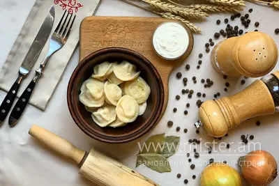 Пельмені з куркою та сиром Варенична Балувана Галя undefined фото