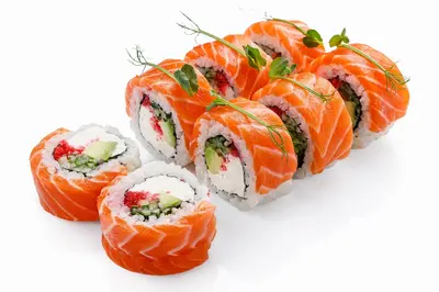 Deluxe Philadelphia with Salmon Tomo Food undefined photo