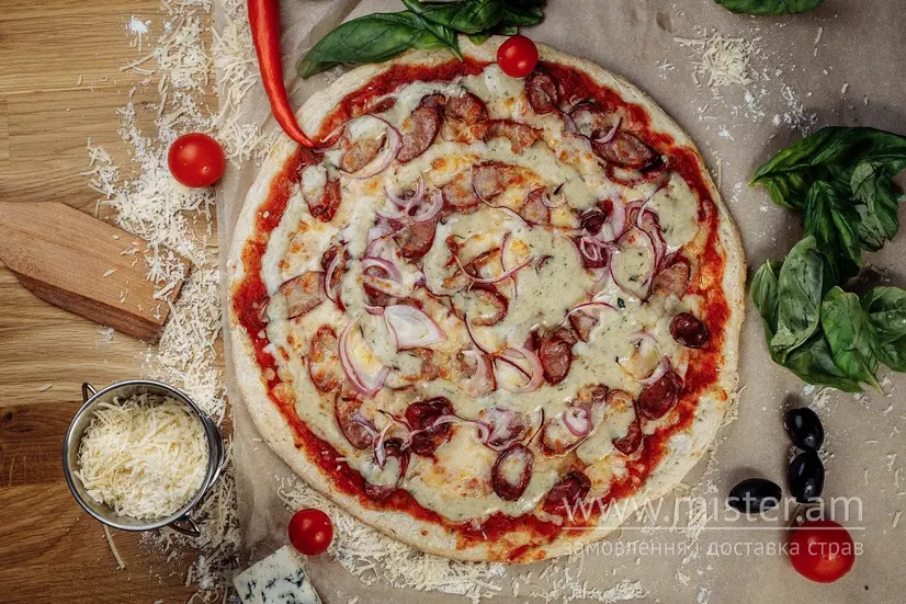 Піца "Баварська" 30 см - "Da!Bro Pizza" в Чернігові фото