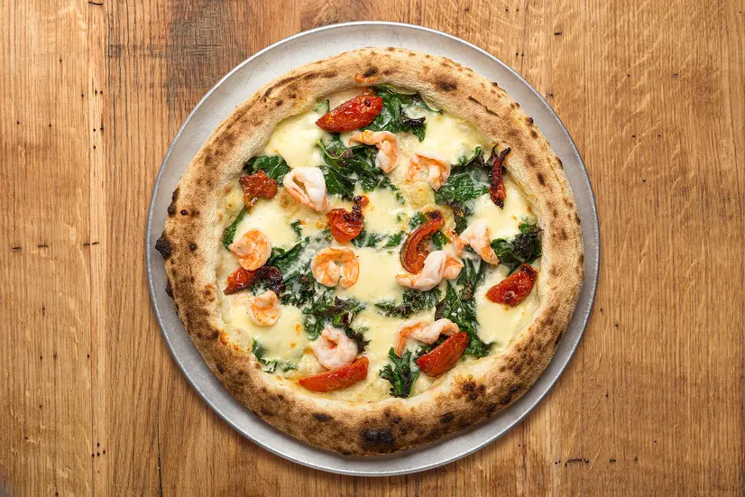 Креветки та моцарела - "Italist pizza & pasta" в Києві фото
