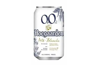 Пиво “Hoegaarden wit-blance N.A."/Хугарден б/а Юніон Джек undefined фото