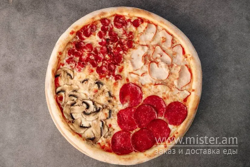 Піца "4 сезони" 30 см - "Rock it pizza&sushi" в Полтаві фото