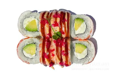 Рол "Преміум Філа" з креветкою Rock it pizza&sushi undefined фото