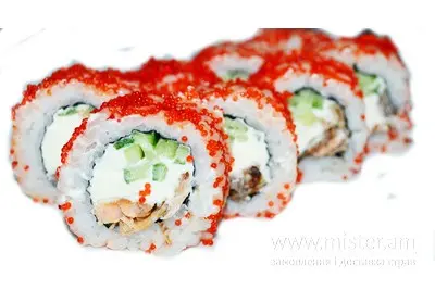 Рол "Каліфорнія" зі смаженим лососем Nаminaj Sushi undefined фото