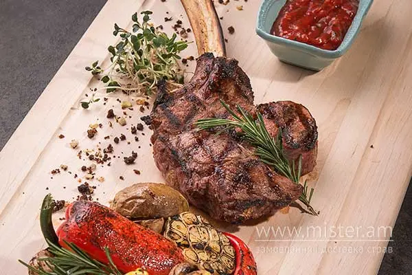 Стейк "Томагавк" вологої ферментації (Україна) - "Wine&Meat" в Хмельницькому фото 