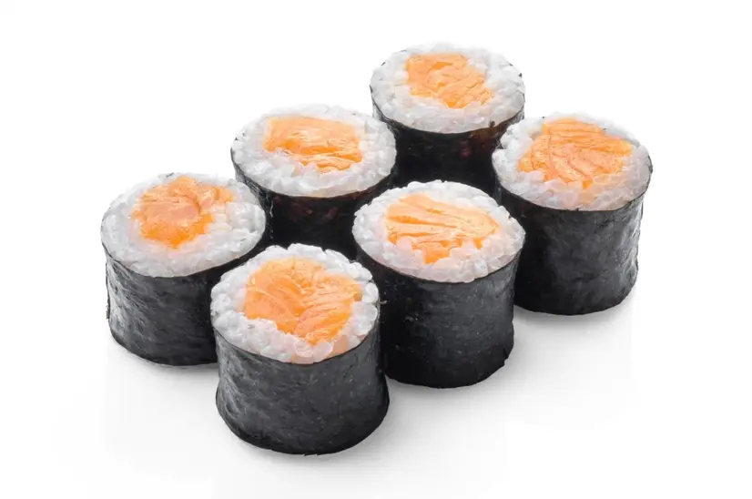 Lightly Salted Salmon Maki - "Tomo Food" in Pissouri photo