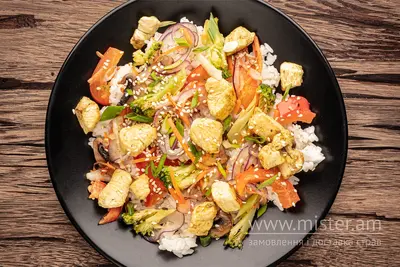 Рис WOK з курчам і овочами Sushi-Pizza by La Spezia (вул.Харківська, 5/1) undefined фото