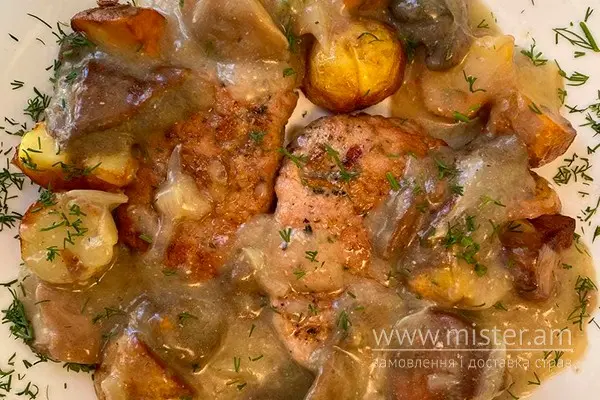 Медальйони з грибами - "Околиця" в Луцьку фото 