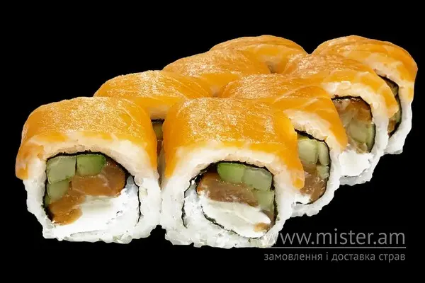 Рол "Філадельфія дабл" з лососем - "Sushi-Pizza by La Spezia (вул.Харківська, 5/1)" в Сумах фото