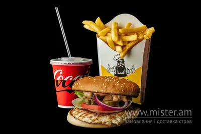 Меню Стейк чікен бургер Daddy Burger undefined фото