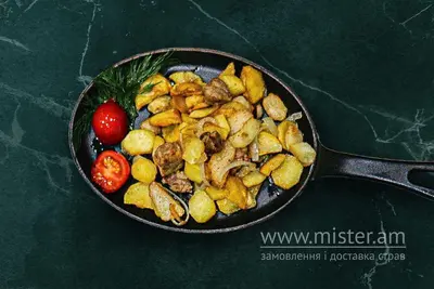 Картопля смажена по-домашньому з м`ясом Cleo Rest undefined фото