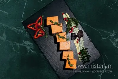 Чізкейк морквяний з хумусом та печерицями Cleo Rest undefined фото